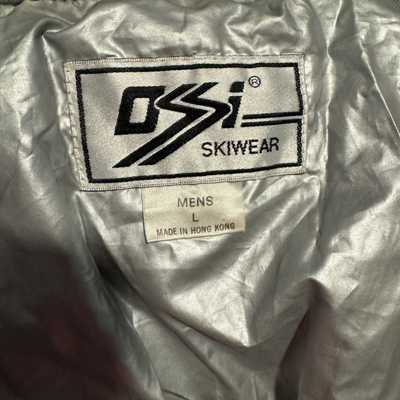 Vintage Ossi Skiwear Pink Jacket Large Men’s Ski Jacket - Picture 6 of 7